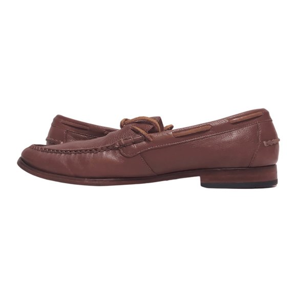 COLE HAAN Loafer Mens 10.5M Henderson Camp Moc II Brown Leather C13875 main image 4